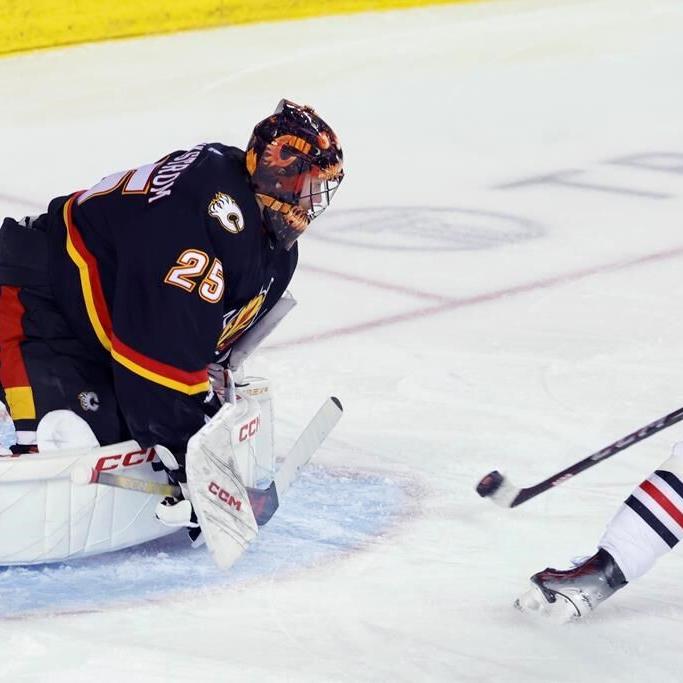 Markstrom unbeatable as Flames tip Blackhawks 1-0